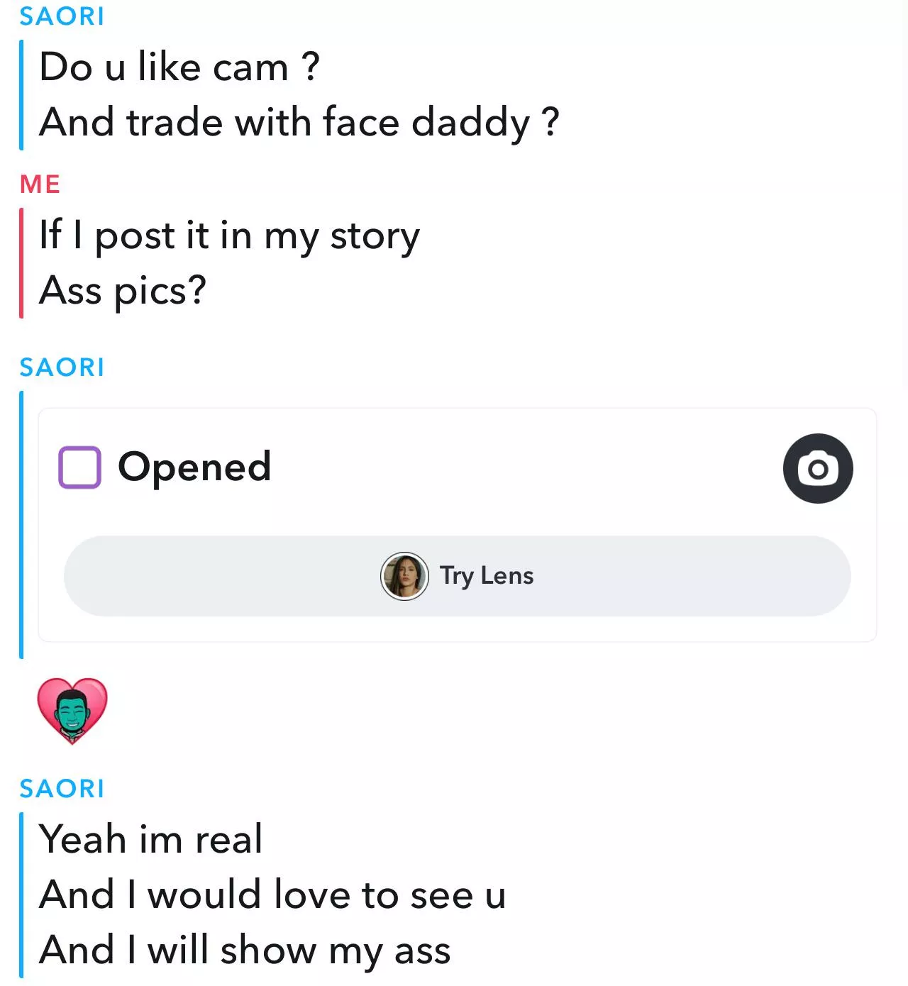 22 bbc top do not send user saori8 face pics they will screenshot and unadd