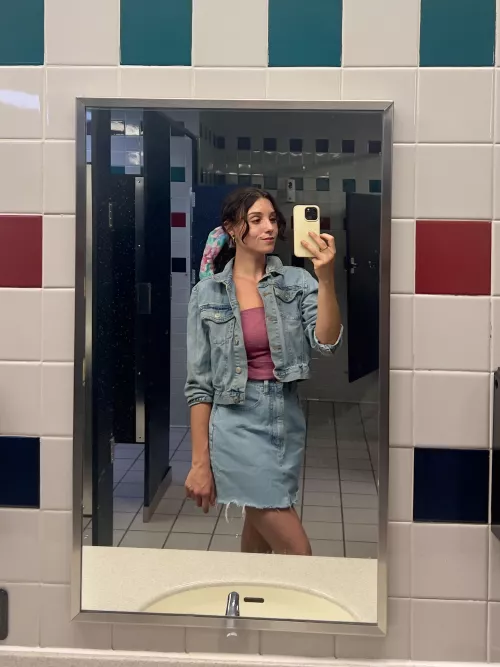 all denim fit for the movies!