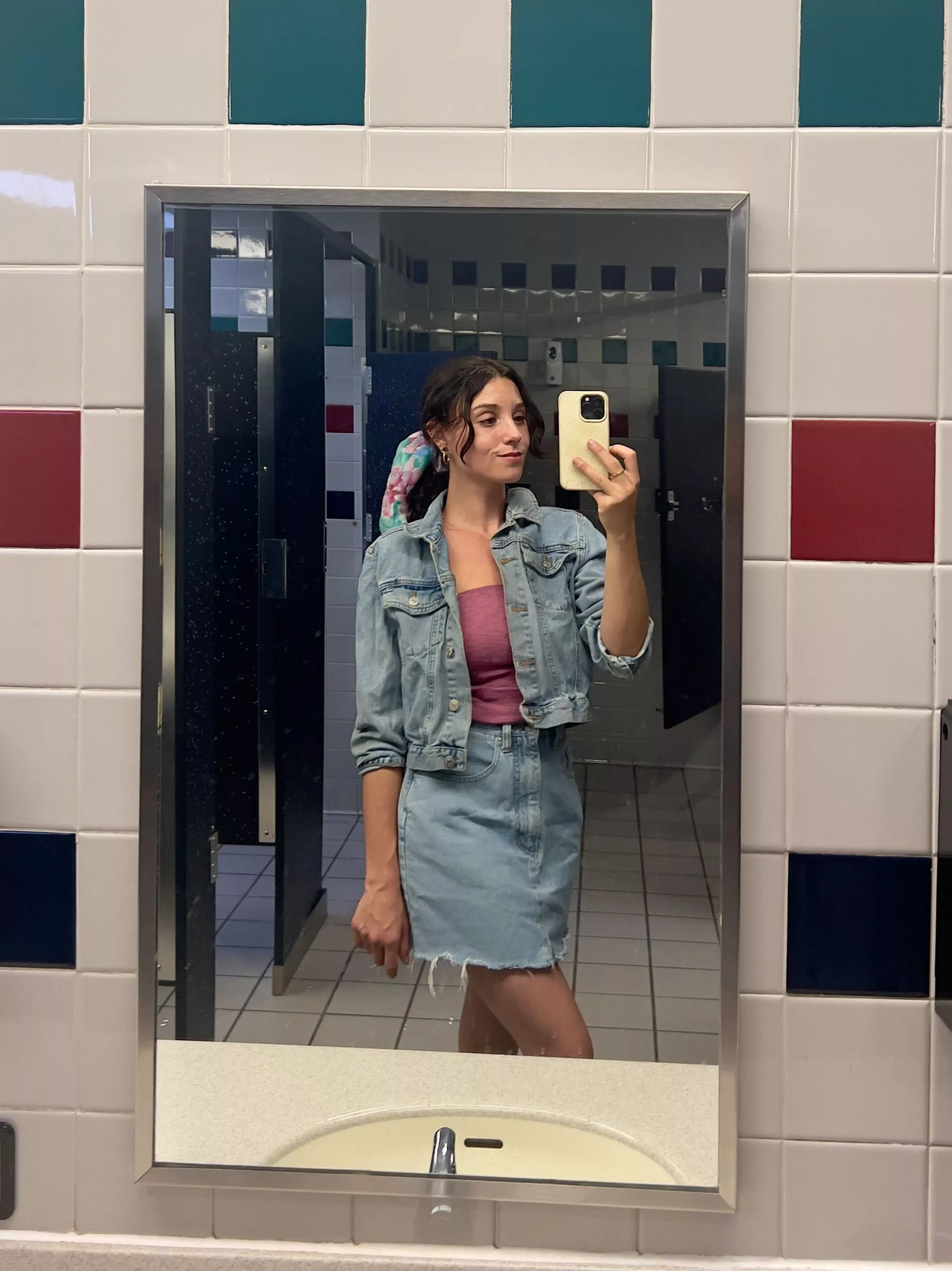 all denim fit for the movies!