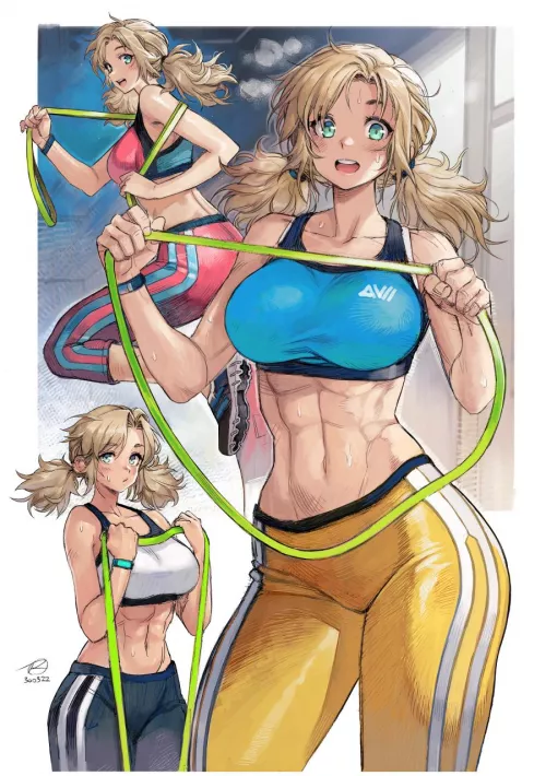 Ami's Workout (Roonsheen) [OC]