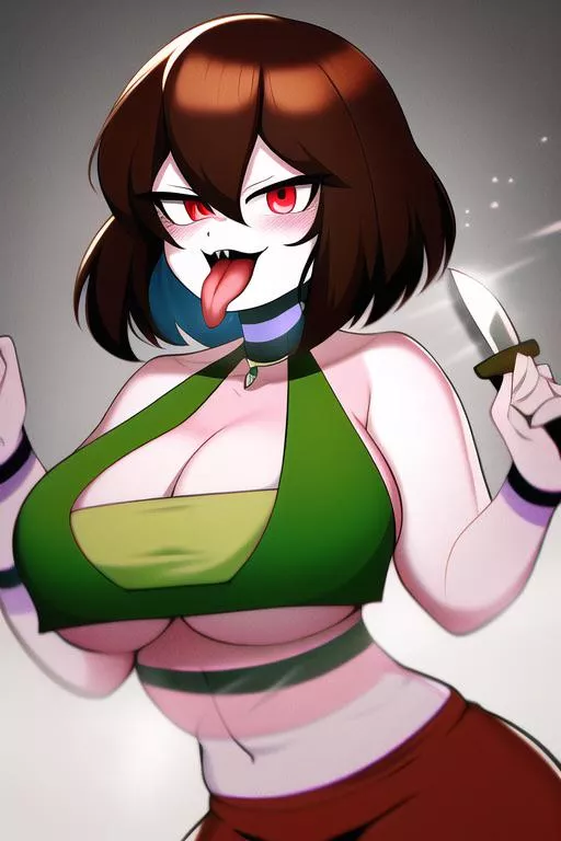 [Chara is getting ready to kill (AI)]
