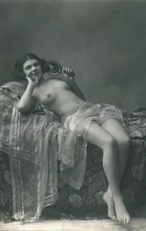 French Erotic Postcard