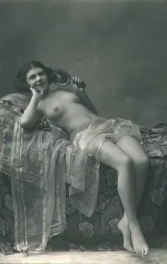 French Erotic Postcard