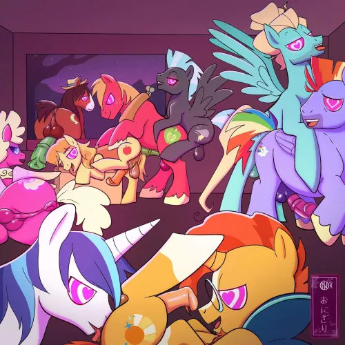 gay pony orgy