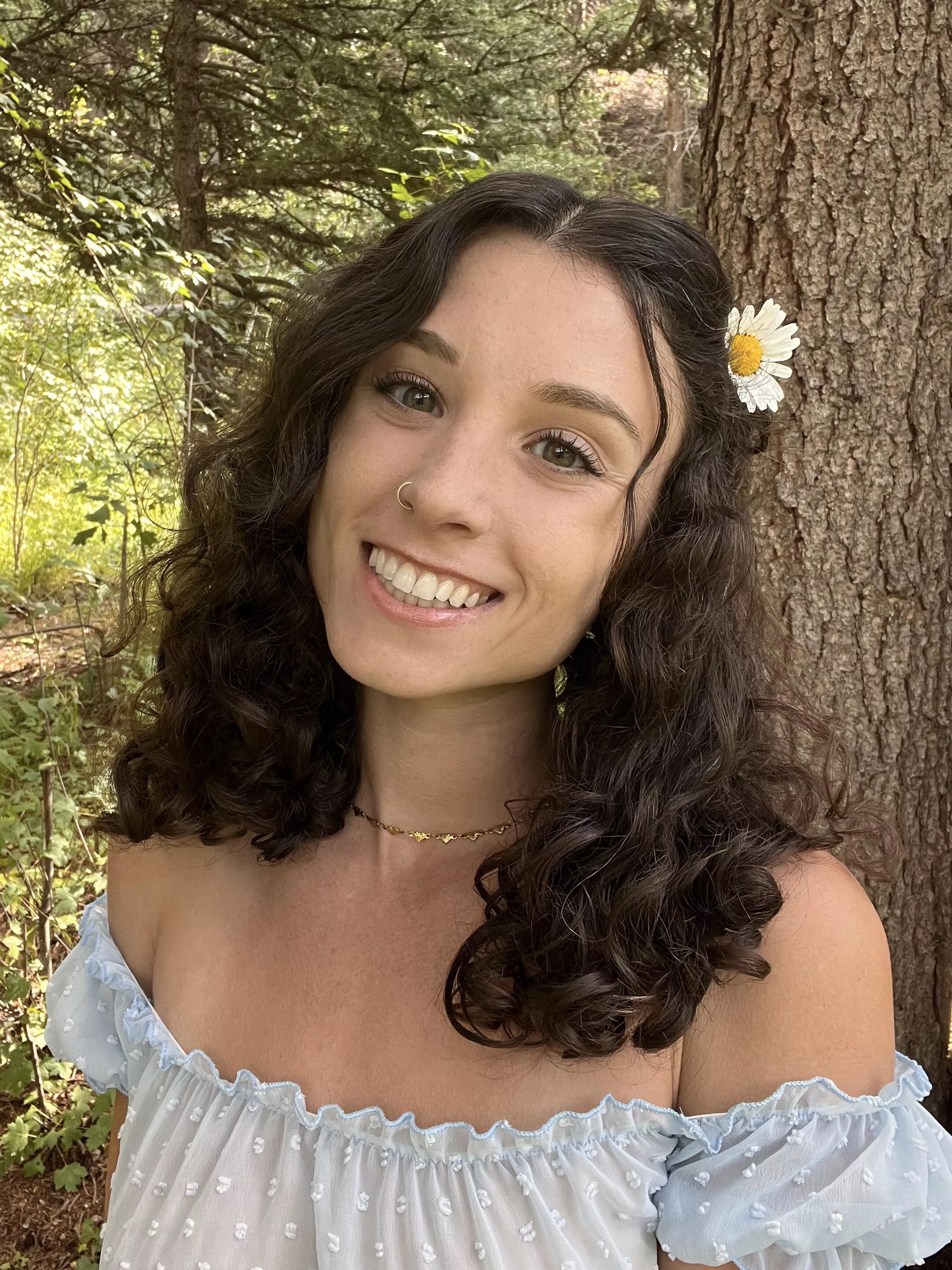 I’m always happy when I’m outside