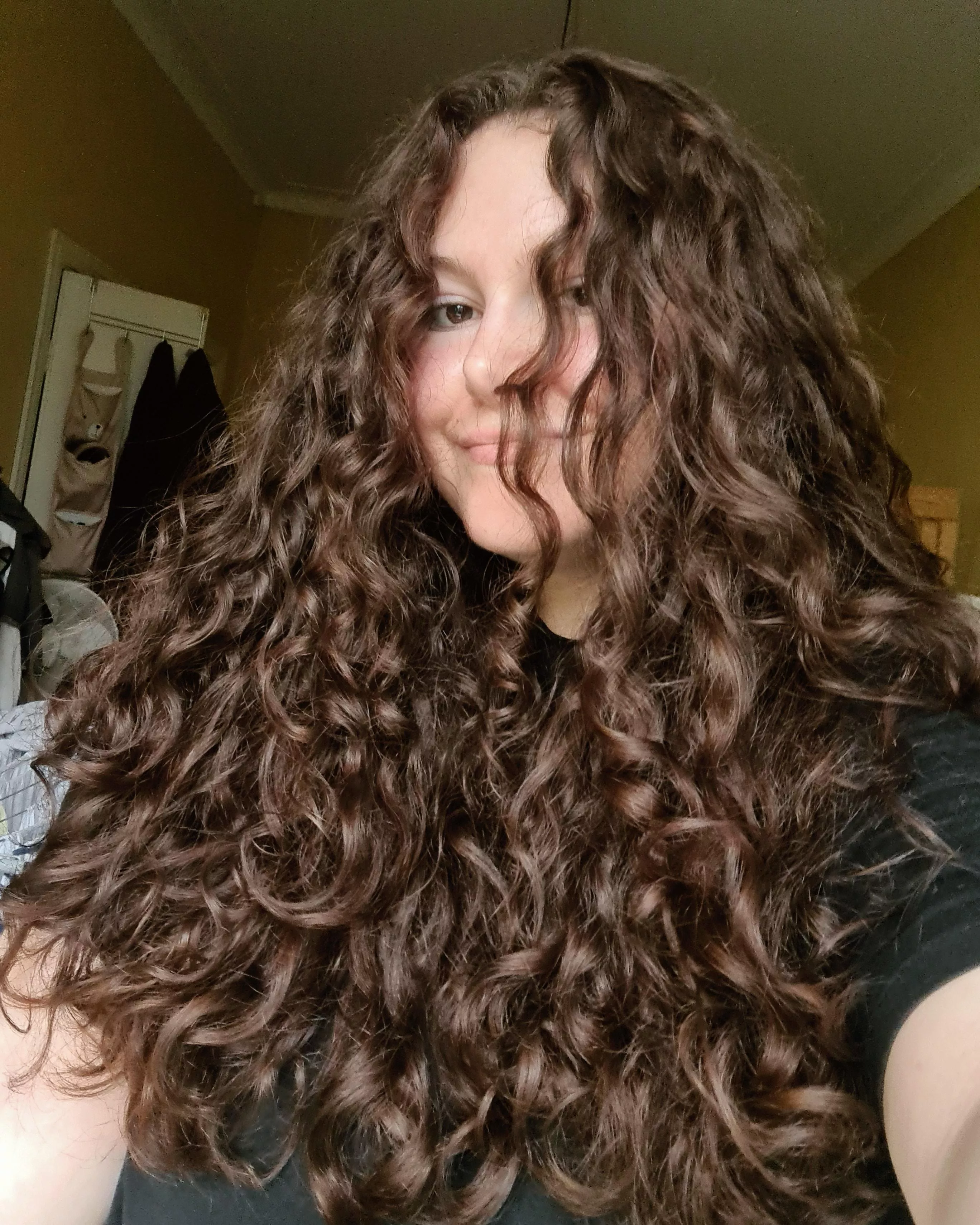 Just me and my curly hair