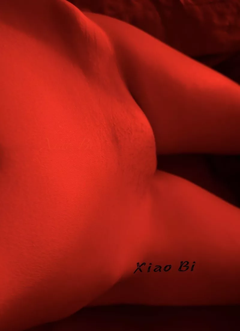 My little mound in red on Valentine's Day:)