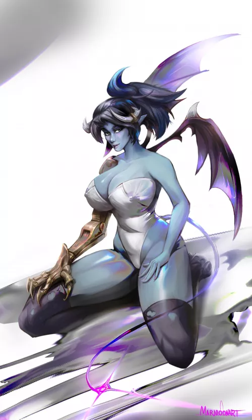 Succubus Metal Arm (Marmoonart)[OC]