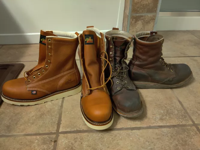 Thorogoods New vs. 2 Years of Wear