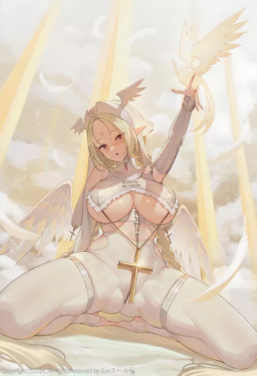 angel from the heavens [OC]