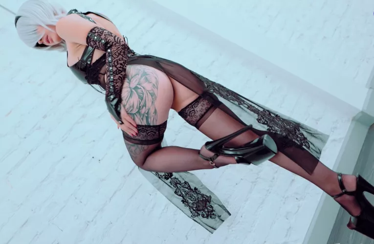 Black 2B from NieR: Automata by Sonya Vibe