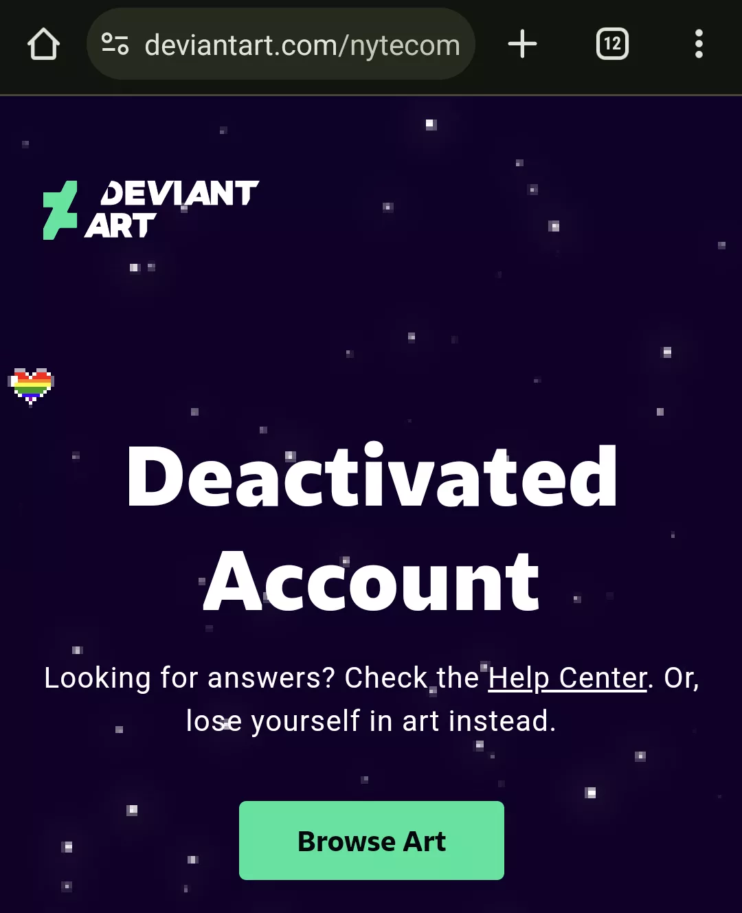 {Discussion} Did Nytecomics get nuked?