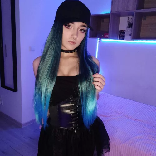 Do I look like shiny porn wearing this? One of my favorite outfits