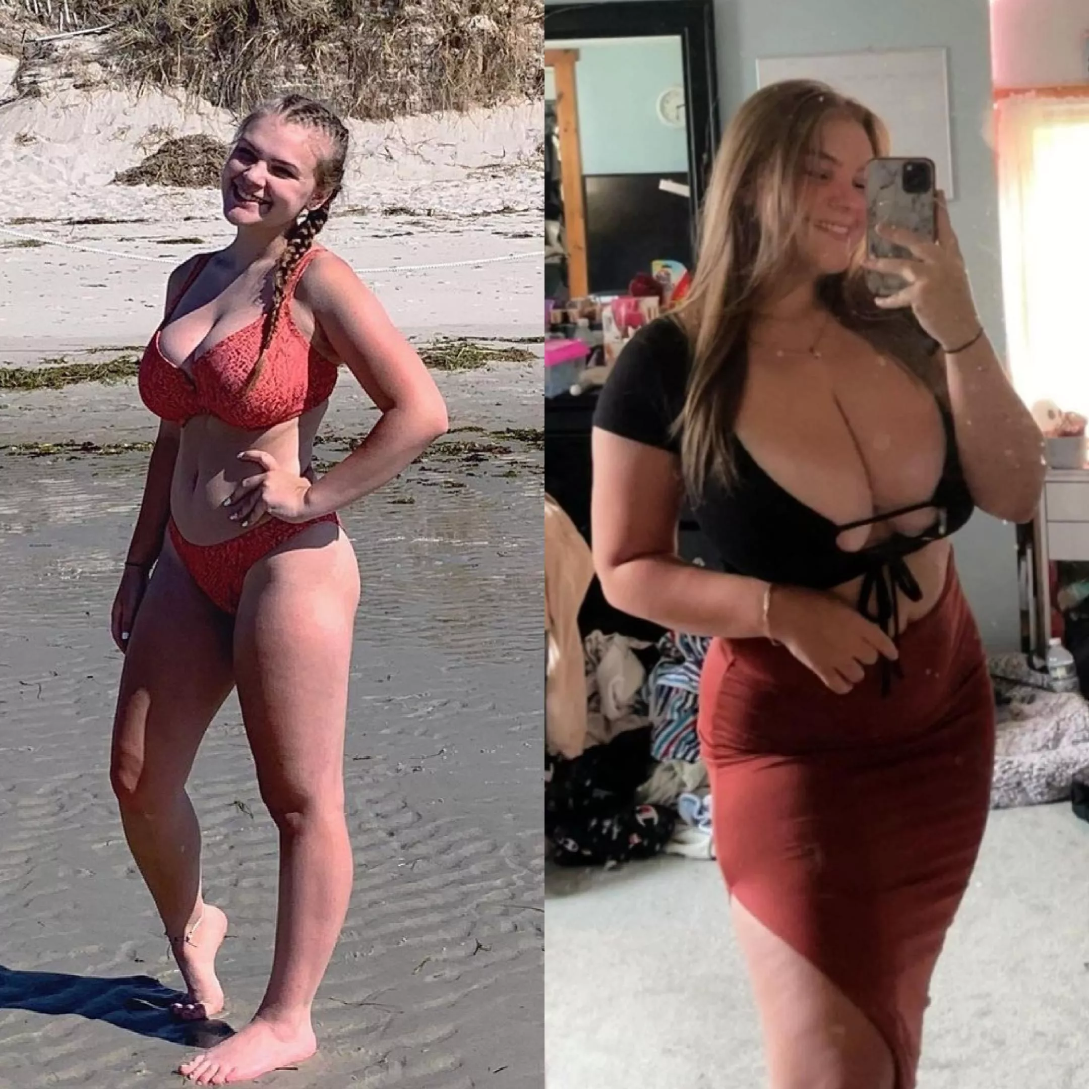 emilysmallss_ natural breast growth over 4 years