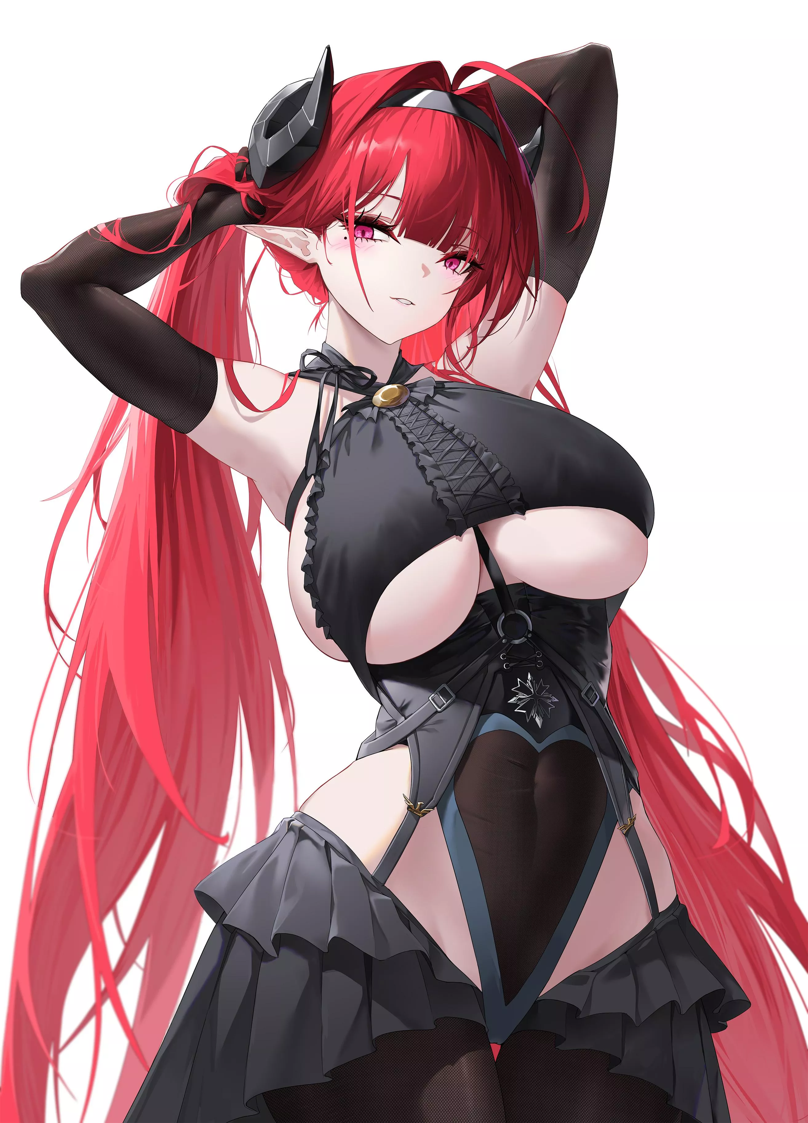 Hindenburg's underboob [Azur Lane]