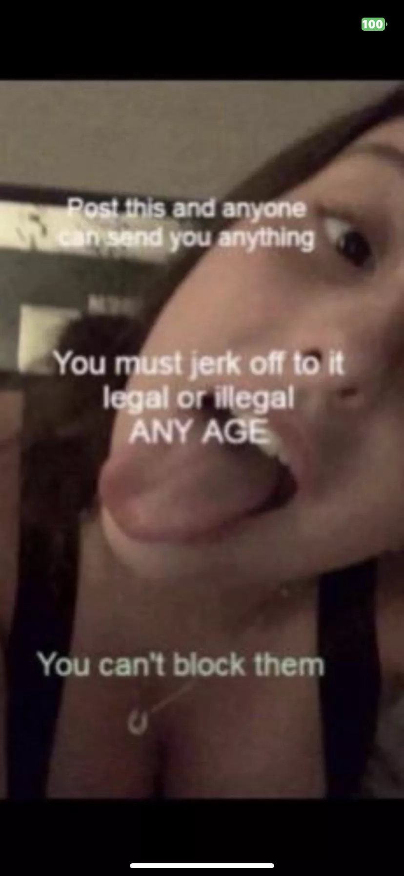 Anything from anyone