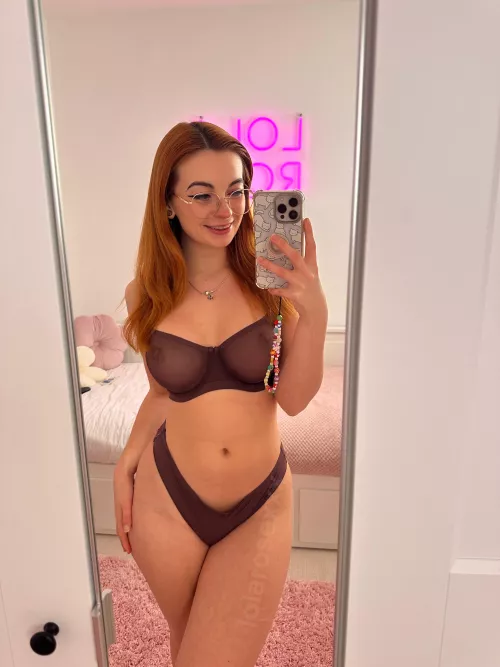 back again with more see-through lingerie 