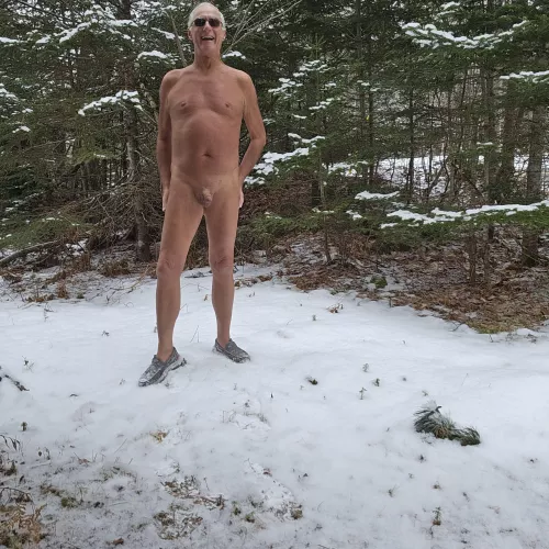 Freezing my ass off!