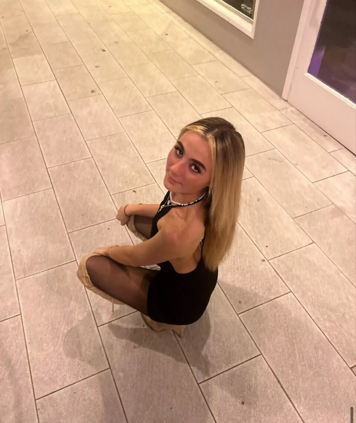 I'd look at you like this when I'm down there