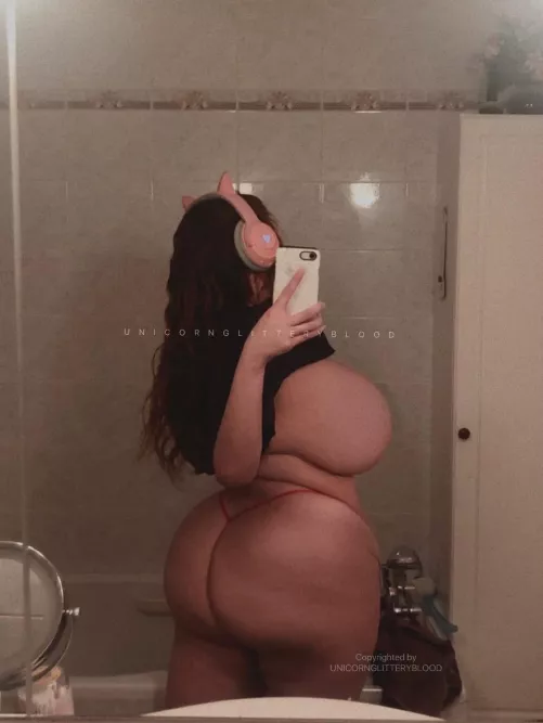 [OC] be honest! is my booty too thick to get fucked by you?