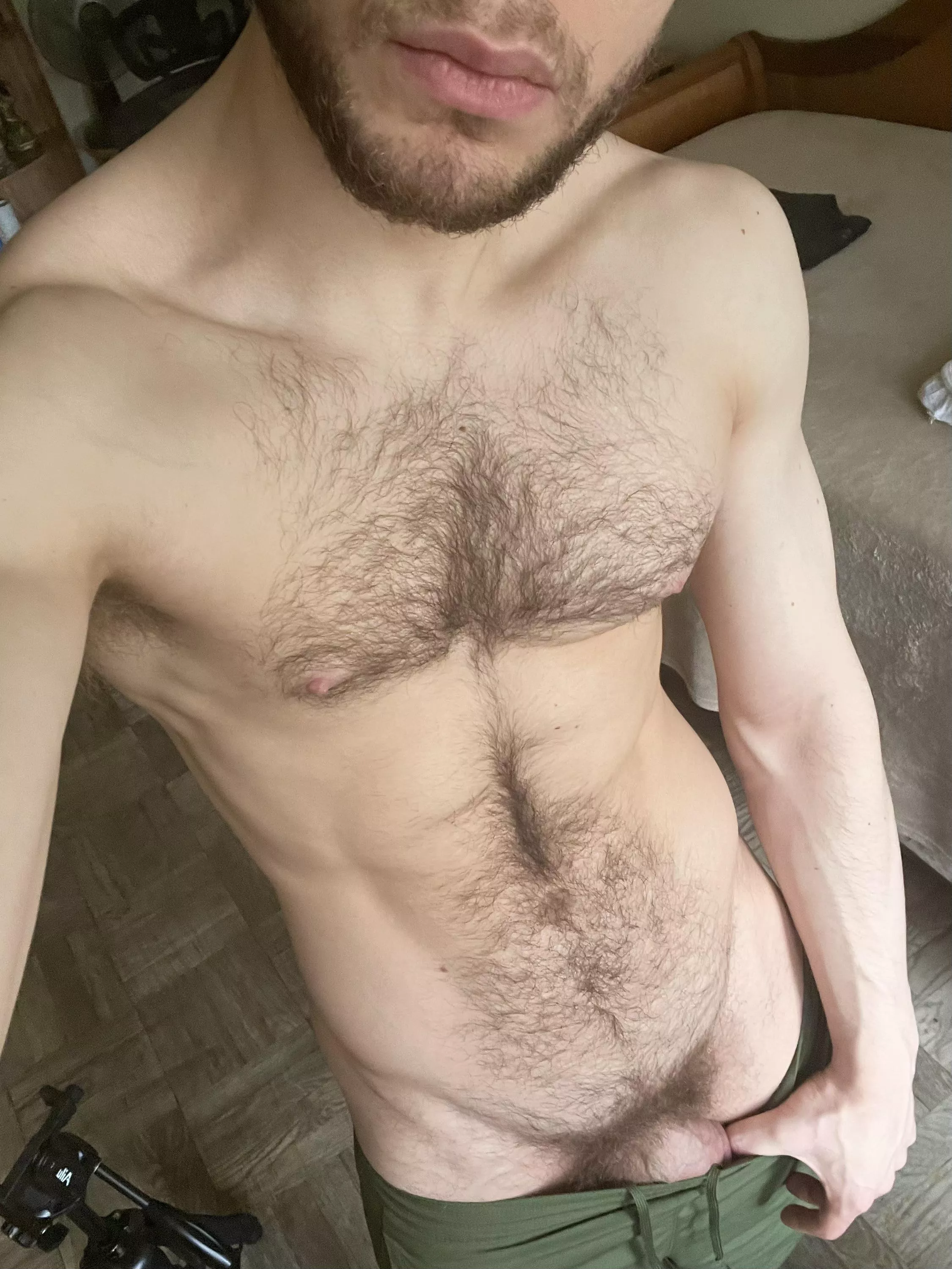 Take a peek at the bush 😄