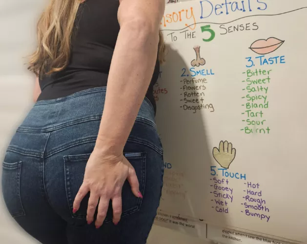 Teacher's jeans from my classroom 