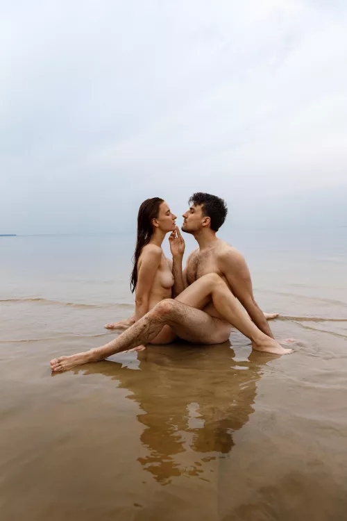 The way he touches my chin 💔