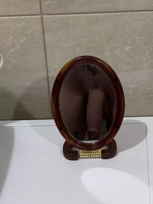 Wann see this in your mirror one day?