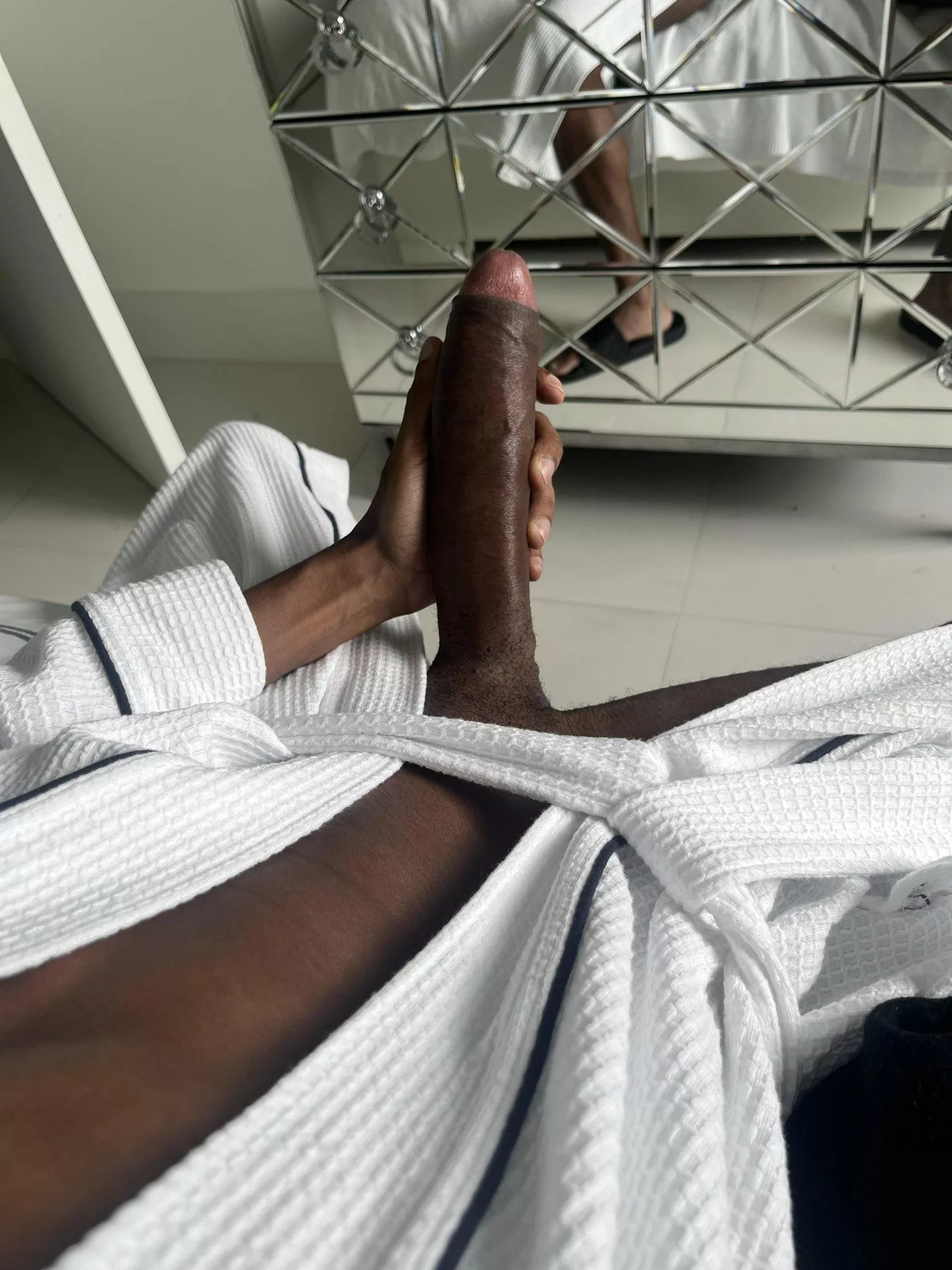 Where do I place it in your ass or mouth?