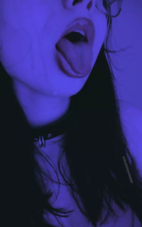 Your cream could be on my face and tongue