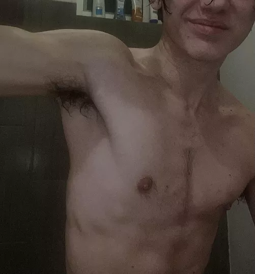 You’re pussy if you shave your armpits bro, 22 yo bi