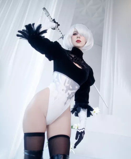 2B cosplay by mizuki_tyan