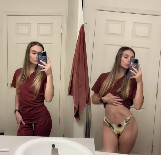 A little on / off after work.