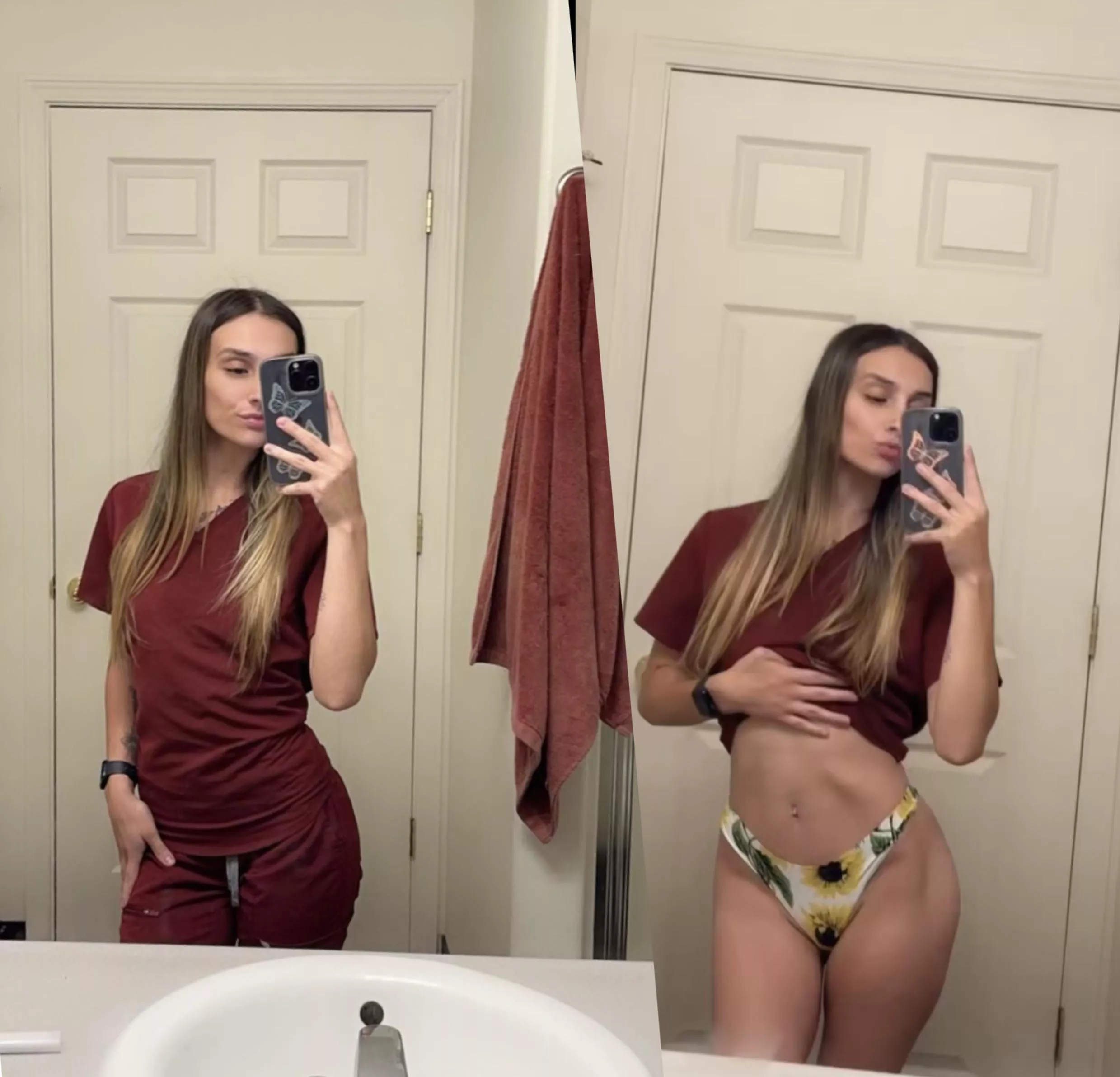 A little on / off after work.