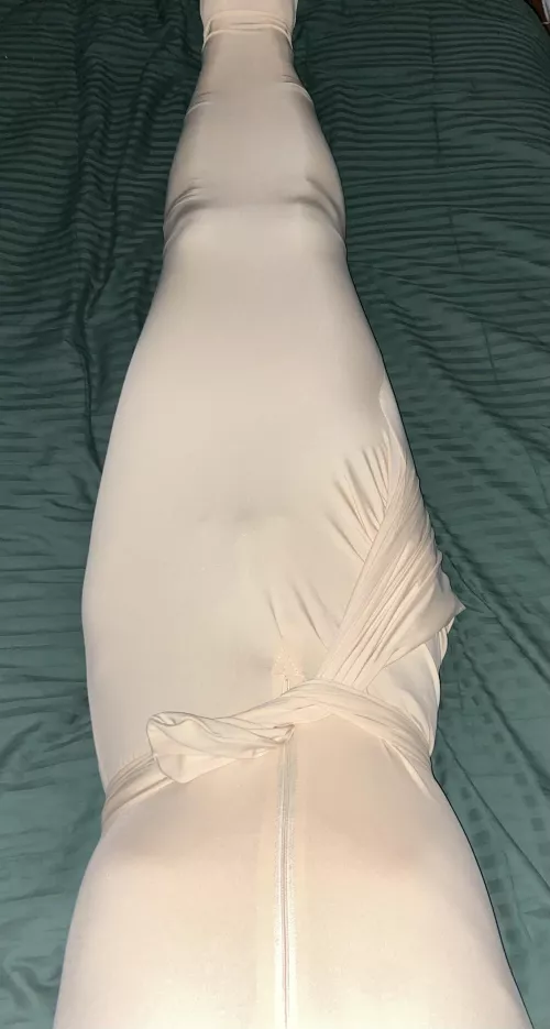 All wrapped up for the night 💕