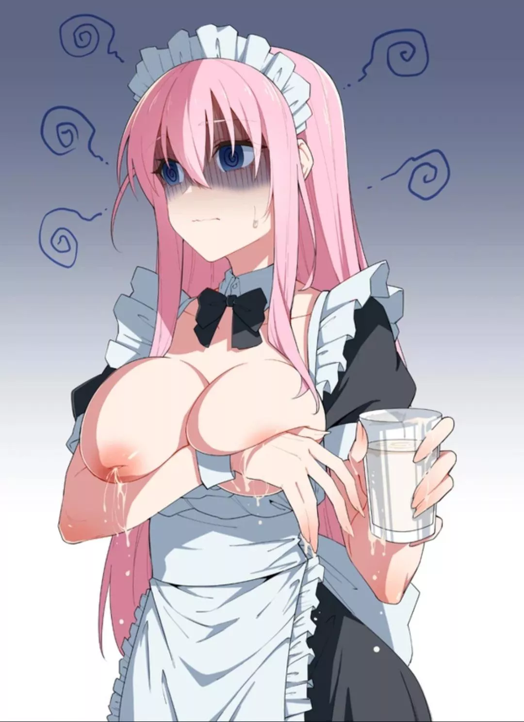 Bocchi can't believe she has to give you breast milk