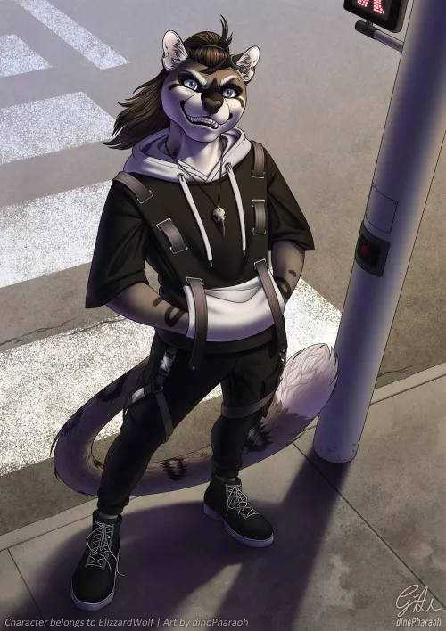 First furry comm after a long time! Had a blast working on this one! c: