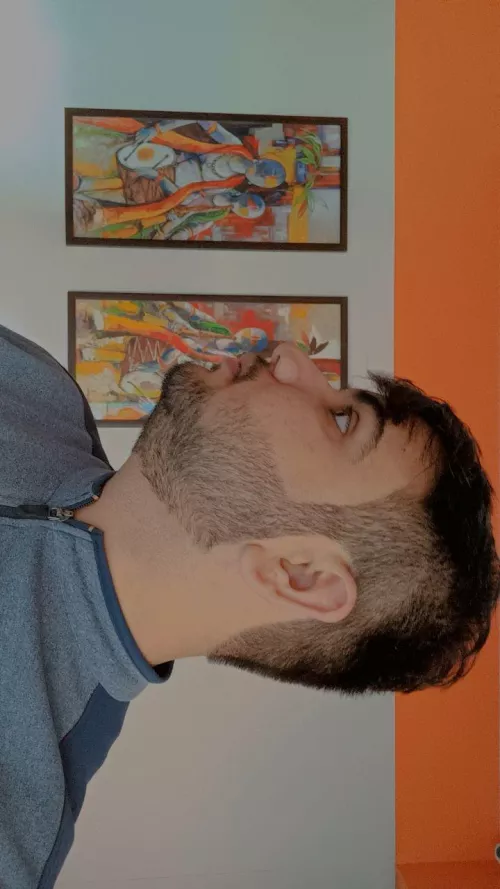 First time try this look ignore the jawline 😂