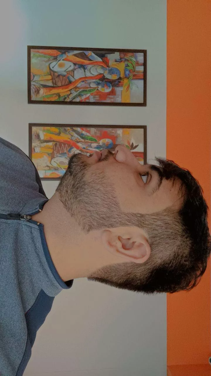 First time try this look ignore the jawline 😂