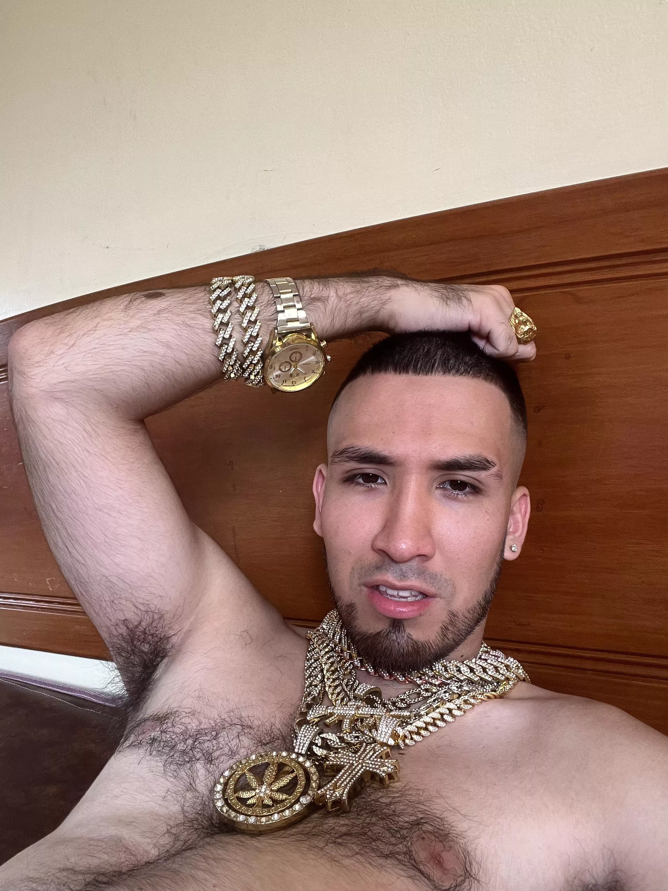 GANGSTER BOY WITH HAIRY ARMPITS 