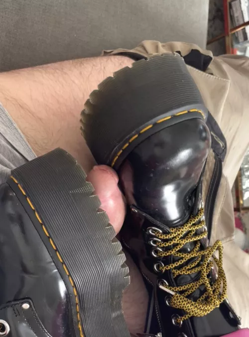 How about some marination of your Balls and D**k with my Sexy Boots