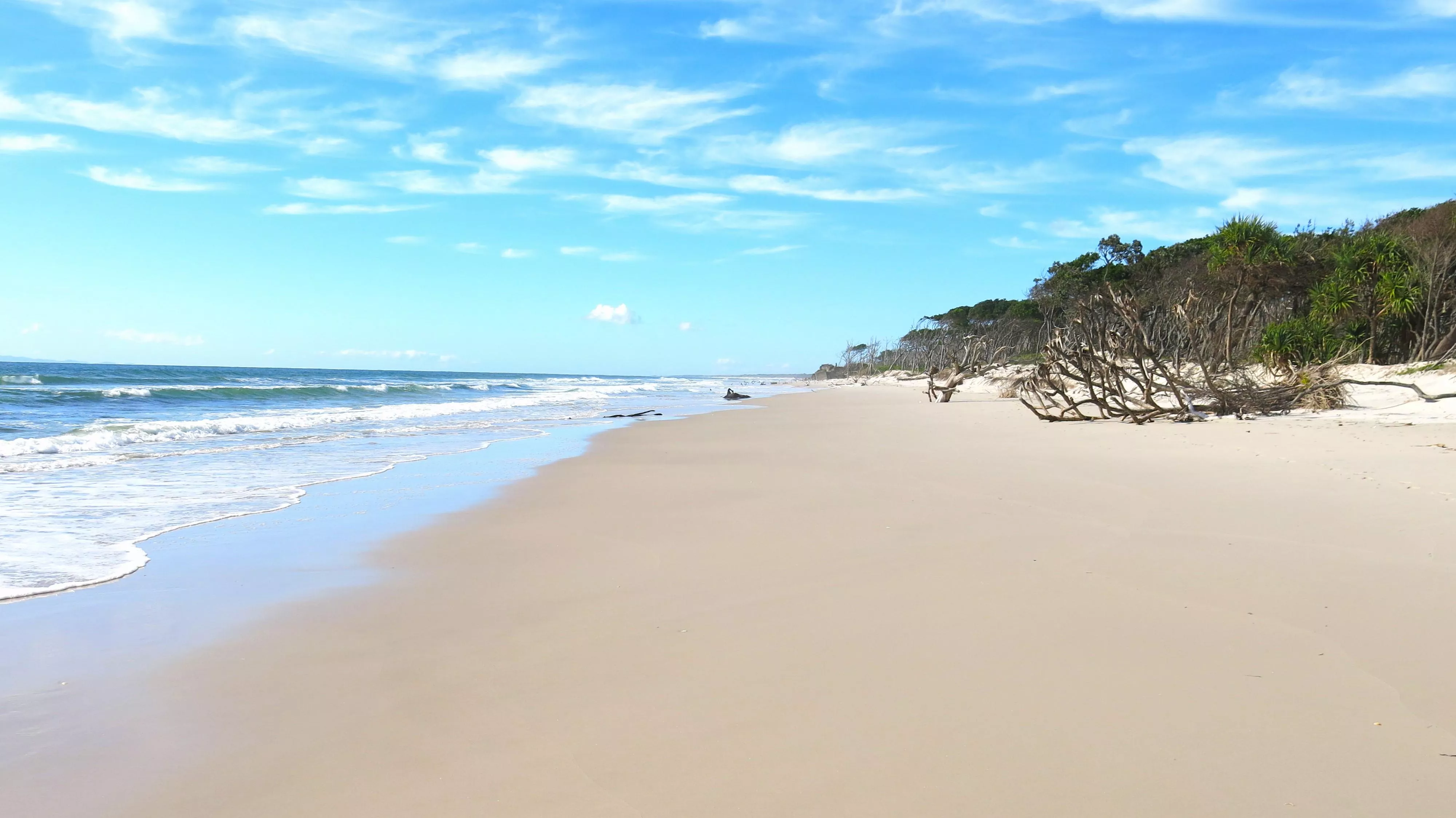 My favourite beach, Woorim beach, Bribie Island, Queensland Australia