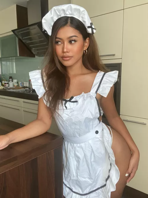 Trying not to stare at 