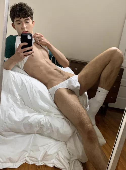 Would you get me hard and lick it through the fabric?