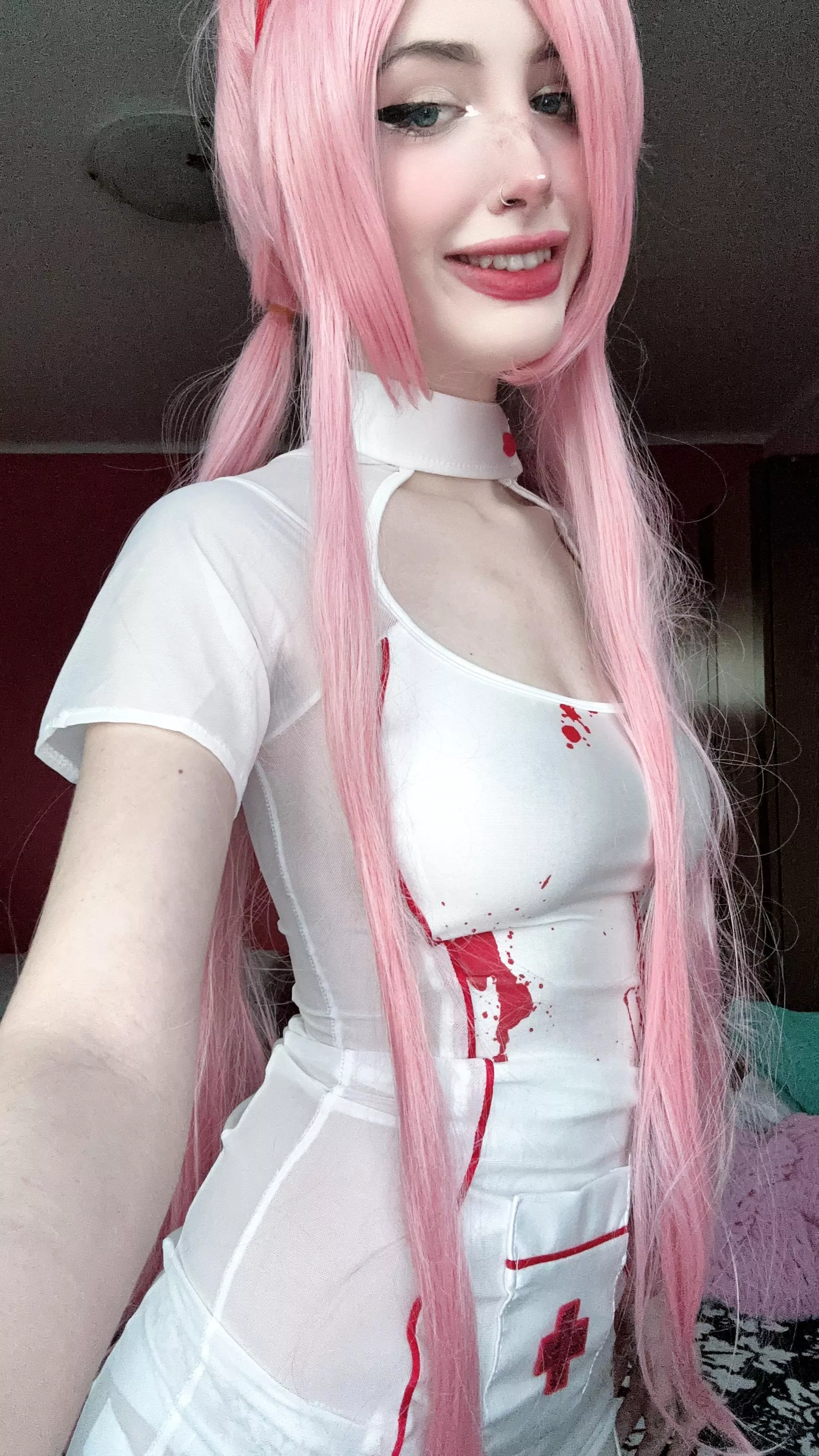 18yo is too young for bra-less dating?