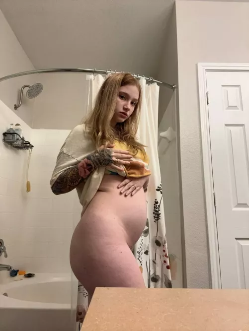 Am I your favorite slutty preggo