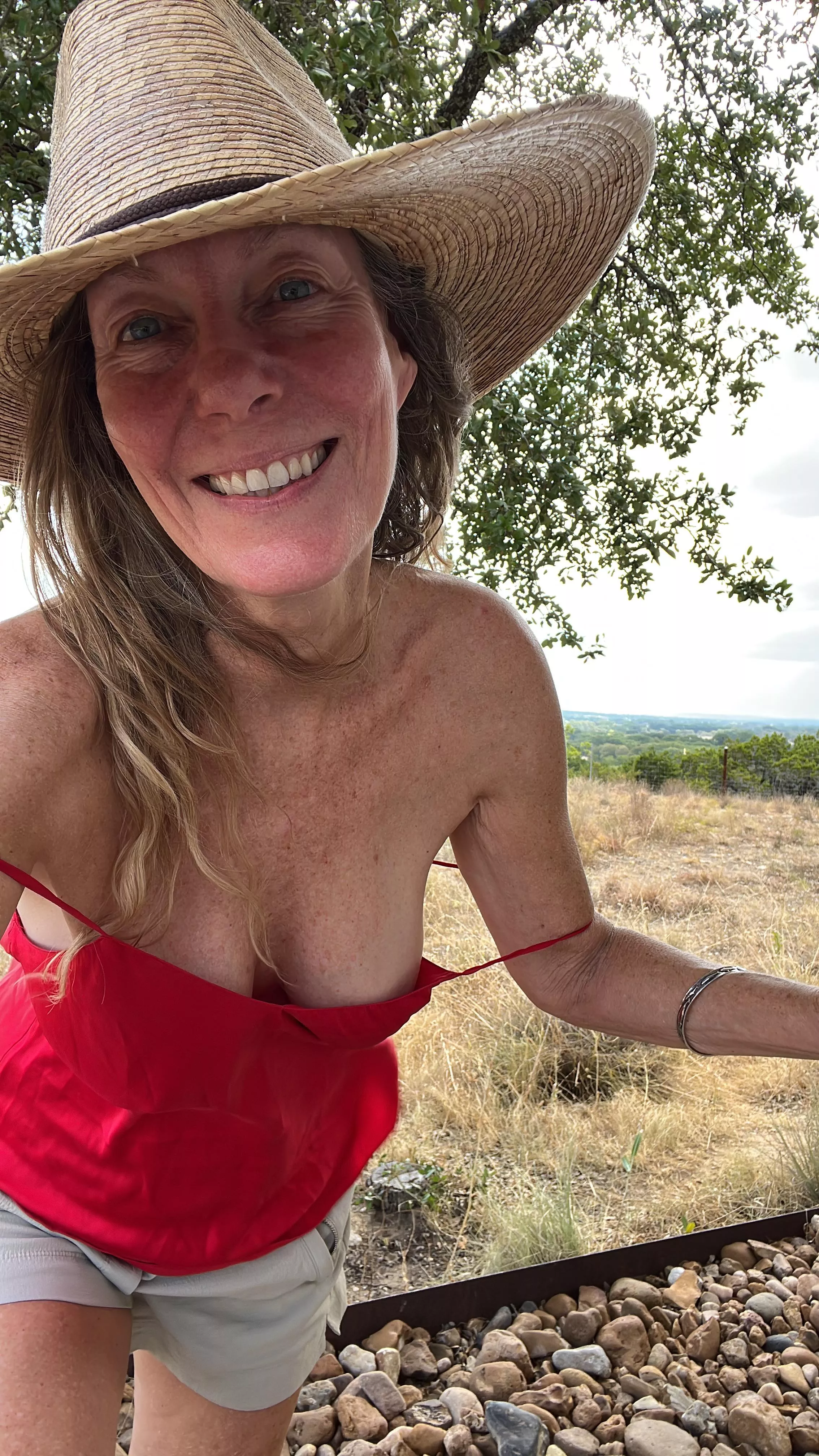 Are you checking out the view?