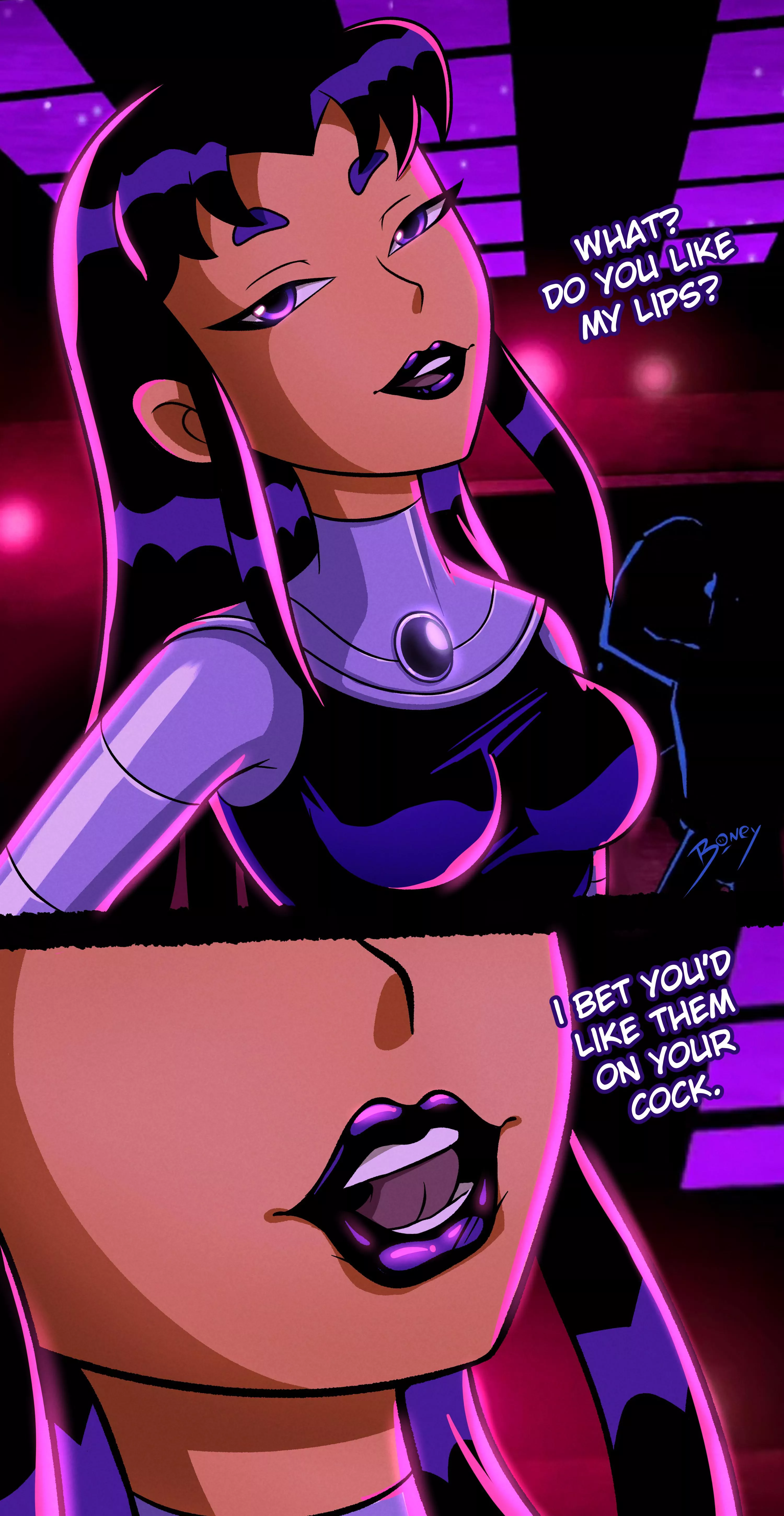 Blackfire Pov aggressive tease [OnlyBoney]