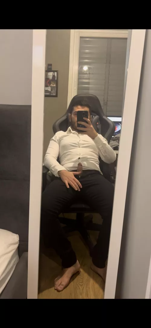 Came back home horny from work