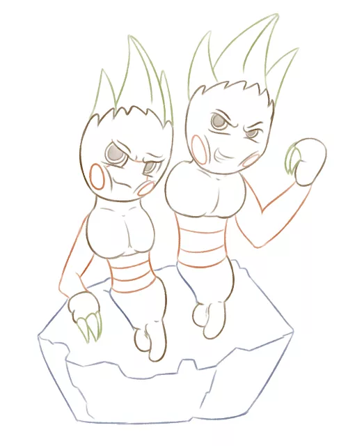 Catch them all challenge #688 - Binacle (posexe)